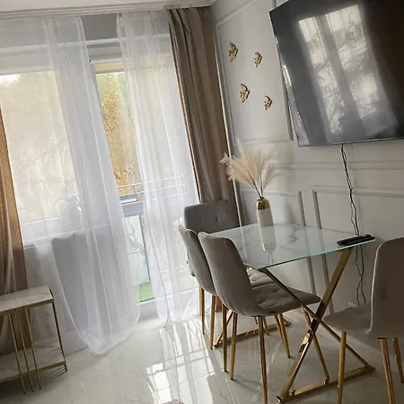 Lägenhet Gold Glamour Z Dwoma Sypialniami, Duzy Balkon Sopot
