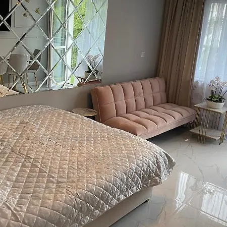 Gold Glamour Z Dwoma Sypialniami, Duzy Balkon *