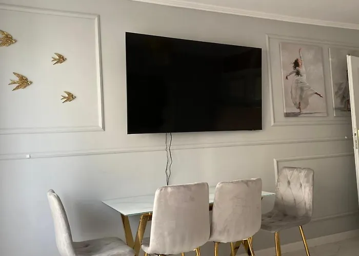 公寓 Gold Glamour Z Dwoma Sypialniami, Duzy Balkon 索波特