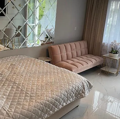 Gold Glamour Z Dwoma Sypialniami, Duzy Balkon *