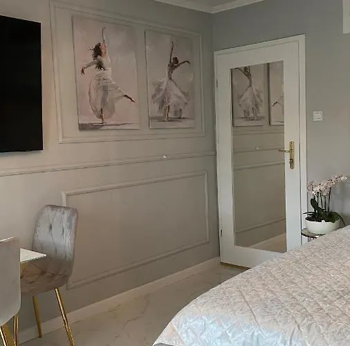 公寓 Gold Glamour Z Dwoma Sypialniami, Duzy Balkon *