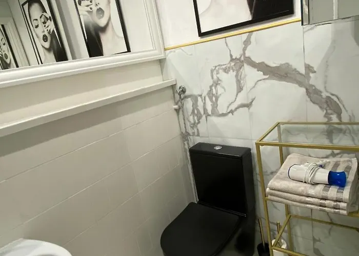 Gold Glamour Z Dwoma Sypialniami, Duzy Balkon 公寓 索波特