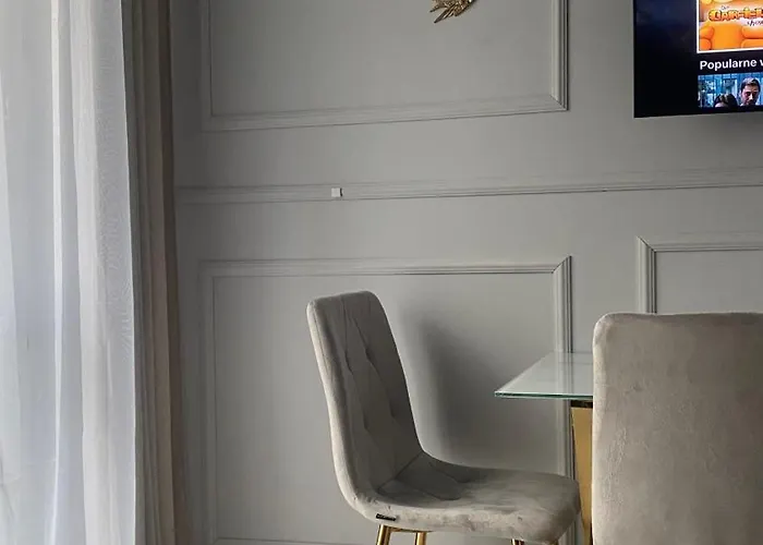 公寓 Gold Glamour Z Dwoma Sypialniami, Duzy Balkon