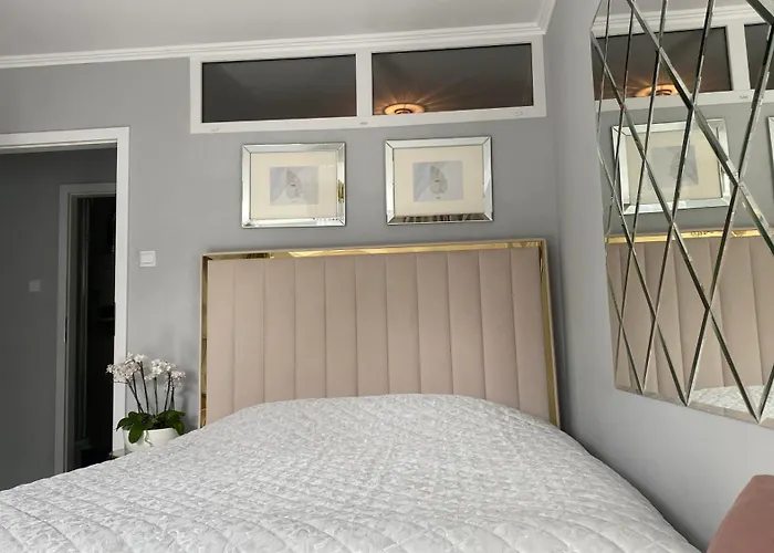 Gold Glamour Z Dwoma Sypialniami, Duzy Balkon 公寓 *