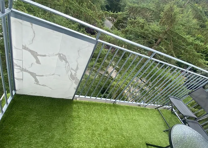 公寓 Gold Glamour Z Dwoma Sypialniami, Duzy Balkon