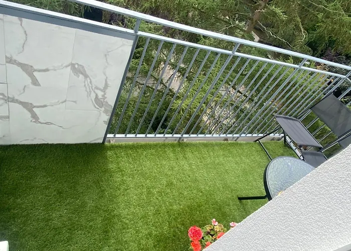 公寓 Gold Glamour Z Dwoma Sypialniami, Duzy Balkon *