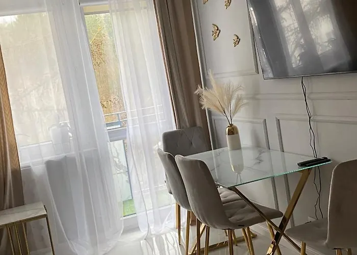 Appartement Gold Glamour Z Dwoma Sypialniami, Duzy Balkon Sopot